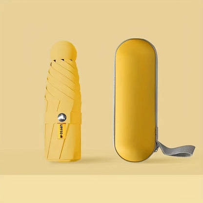 six-rib capsule umbrella, pocket umbrella NovaCart