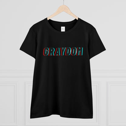 Graydom Women's Midweight Cotton Tee Graydom Grayceful LLC