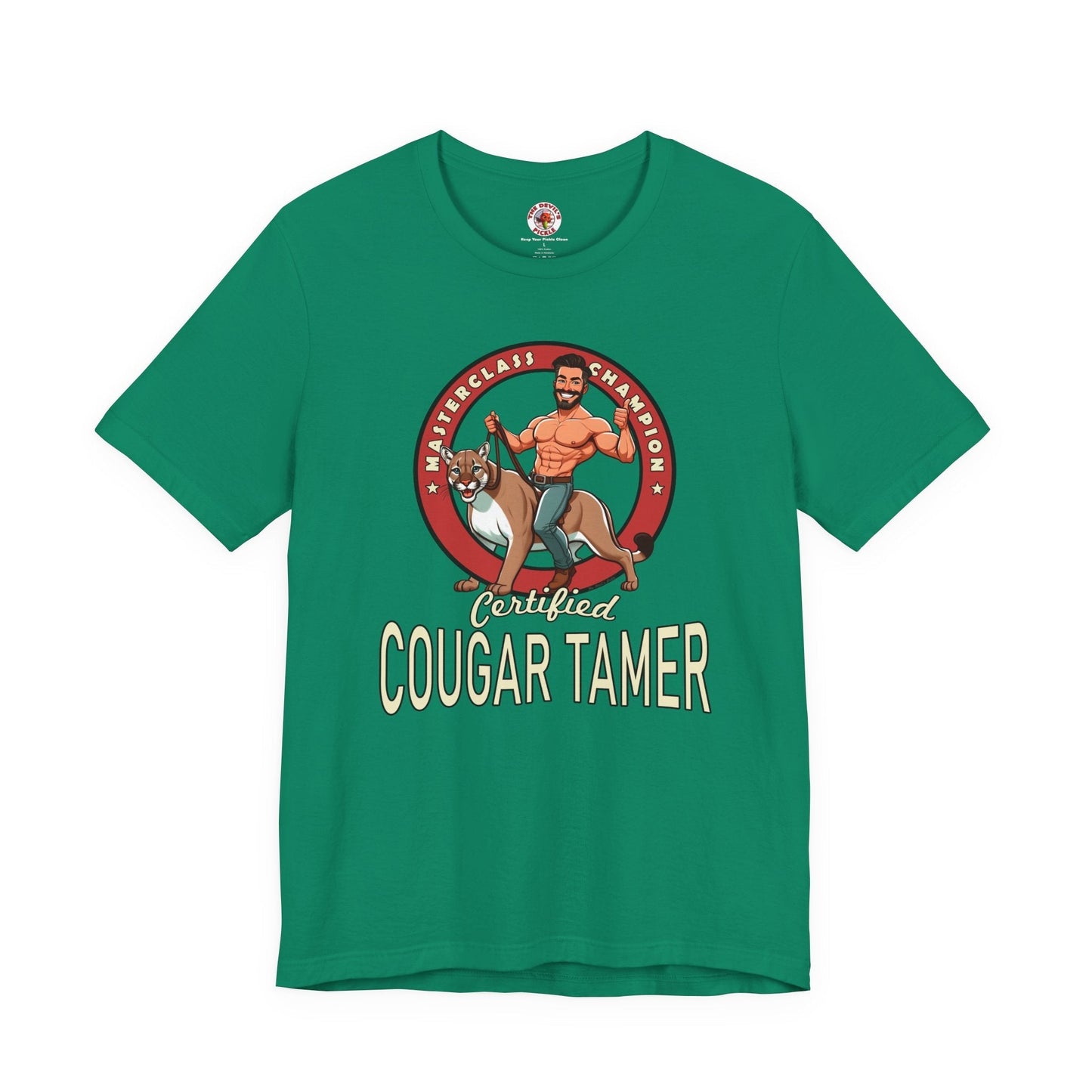 Certified Cougar Tamer T-Shirt The Devil's Pickle
