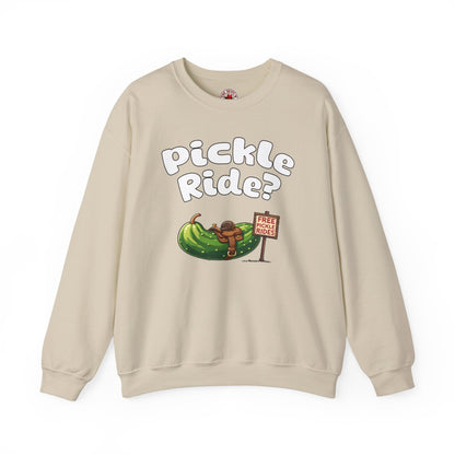 Pickle Ride Crewneck Sweatshirt The Devil's Pickle