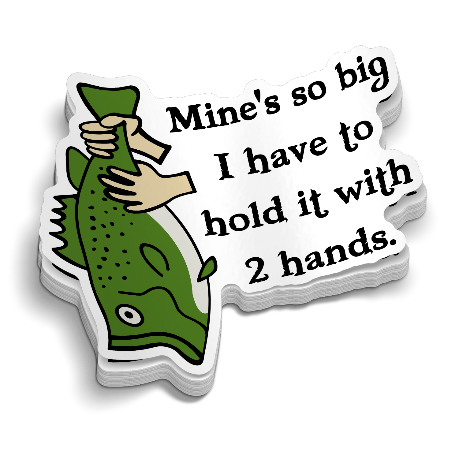 Two Hands - Hard Hat Decal Armed American Supply
