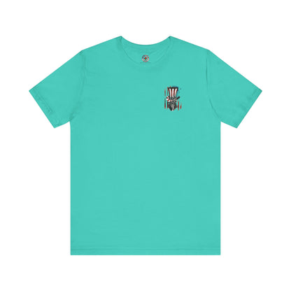 Patriotic Skull T-Shirt The Devil's Pickle
