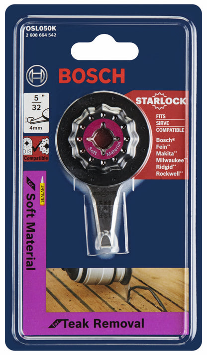 BOSCH OSL050K 1/2 In. Starlock® Oscillating Multi-Tool Sealant-Removal Knife VM Hardware