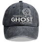 "I'd Rather Be Ghost Hunting" Embroidered Washed Baseball Cap – Retro Paranormal Hat FitiqueFit