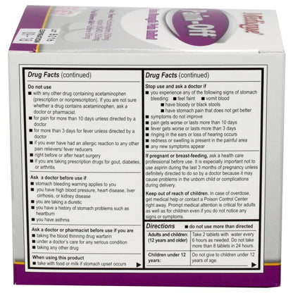 Pain-Off Extra-Strength Pain Relief, 100/Box quakekits.com