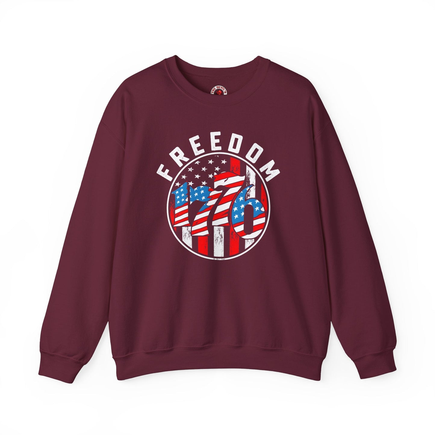 Freedom 1776 Crewneck Sweatshirt The Devil's Pickle