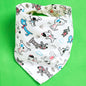 Baby Drooling Towel Baby Triangle Towel Double Layer According To The Buckle Newborn Child Headscarf Bib Scarf Spring And Summer Four Seasons