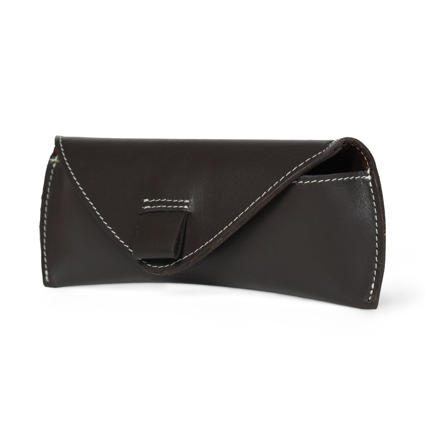 Brown Guard Leather Sunglass Case Classy Leather Bags