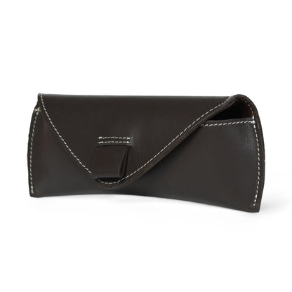 Brown Guard Leather Sunglass Case Classy Leather Bags