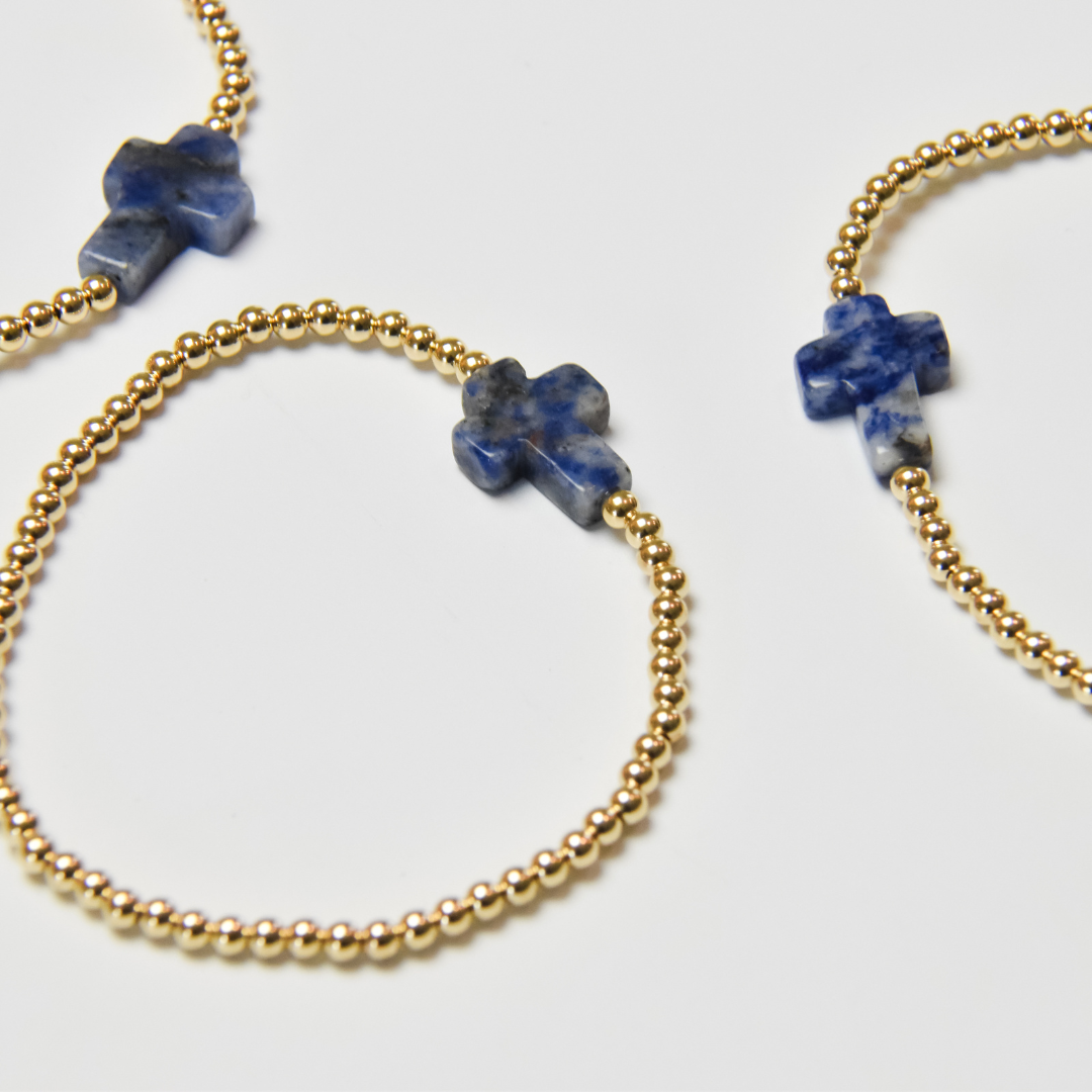 Faithful - Blue Spot Jasper Emily Anne Designs LLC