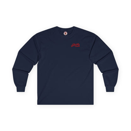 Hard Dickens Cider Front/Back Long Sleeve Tee The Devil's Pickle