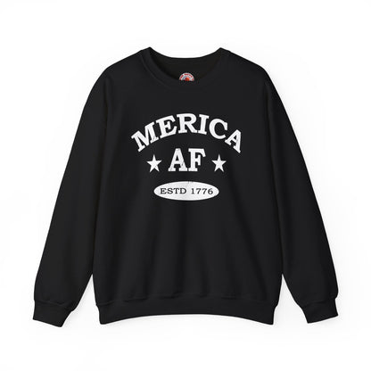 Merica AF Crewneck Sweatshirt The Devil's Pickle