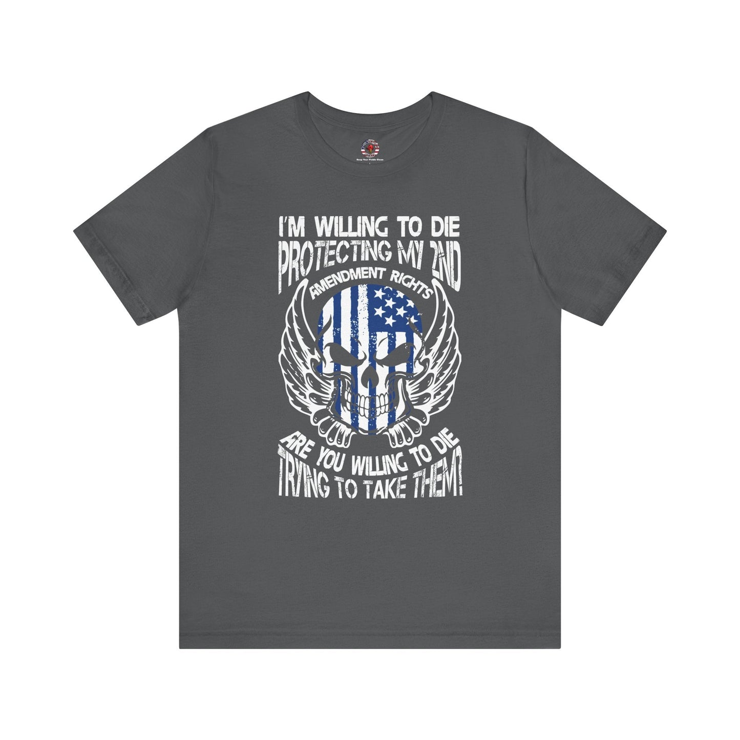 Protecting My 2nd Amendment Rights T-Shirt The Devil's Pickle