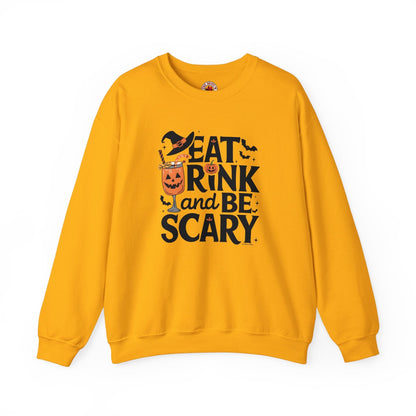 Eat Drink and Be Scary Crewneck Sweatshirt The Devil's Pickle
