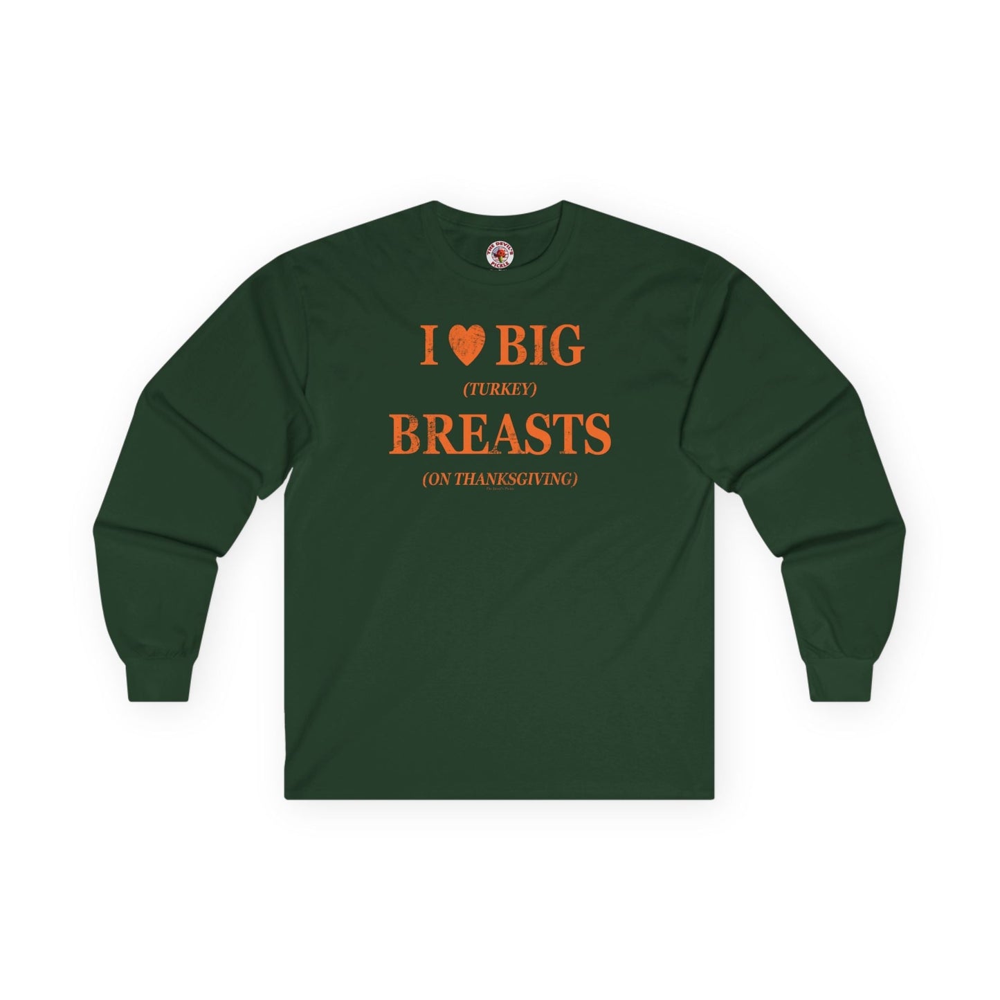 I Heart Big Breasts Long Sleeve Tee The Devil's Pickle