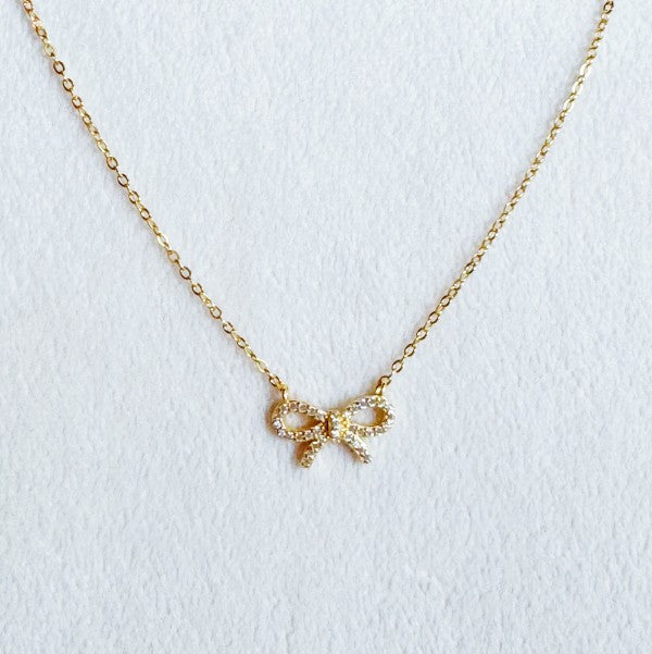 Shine Classy Bow Sterling Silver Necklace Shop Style & More | Fresh Looks, Everyday Deals & Free Shipping