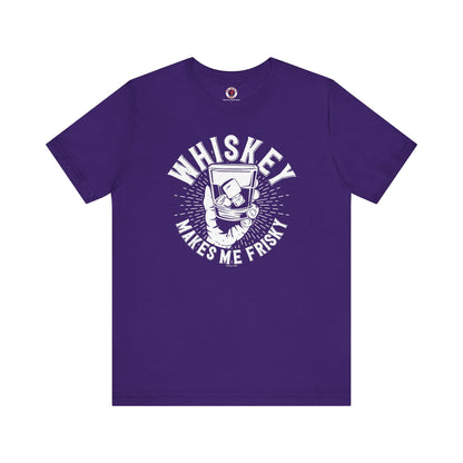 Whiskey Makes Me Frisky T-Shirt The Devil's Pickle