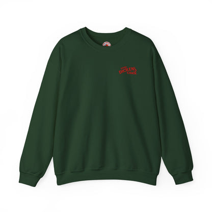 Hard Dickens Cider Front/Back Crewneck Sweatshirt The Devil's Pickle