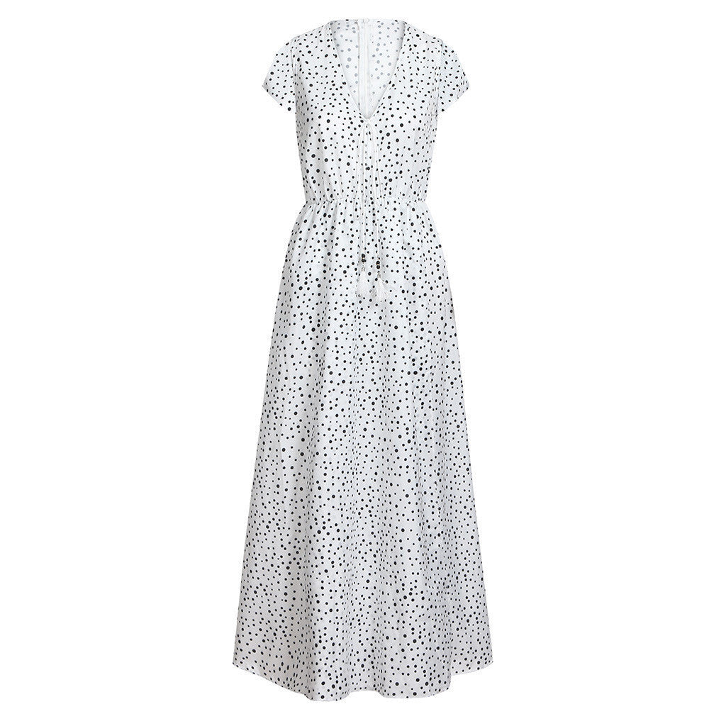 Sunset Dreams Polka Dot Boho Dress Country in My Heart