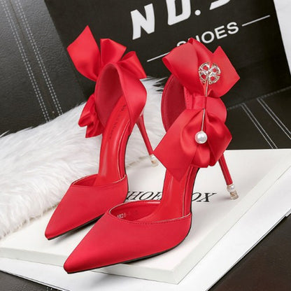 Pointed high heels See size chart under “more details” The Fashion Celestial