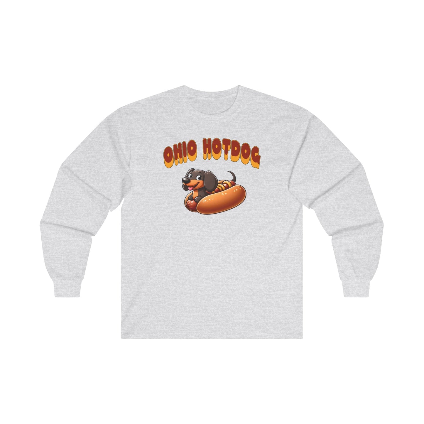 Ohio Hotdog Long Sleeve Tee The Devil's Pickle