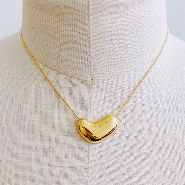 Bold Molten Heart Necklace Shop Style & More | Fresh Looks, Everyday Deals & Free Shipping