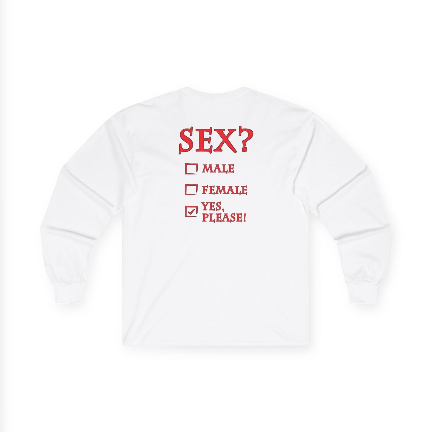 Sex? Yes, Please Long Sleeve Tee The Devil's Pickle