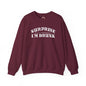 Surprise I'm Drunk Crewneck Sweatshirt The Devil's Pickle