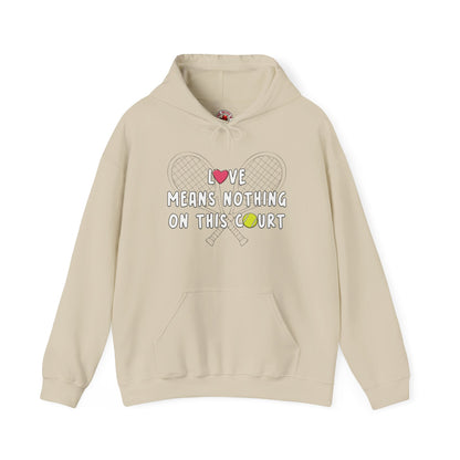 Love Means Nothing Hooded Sweatshirt The Devil's Pickle