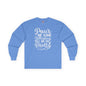 Pour Me Some Whiskey Tell Me I'm Pretty Long Sleeve Tee The Devil's Pickle