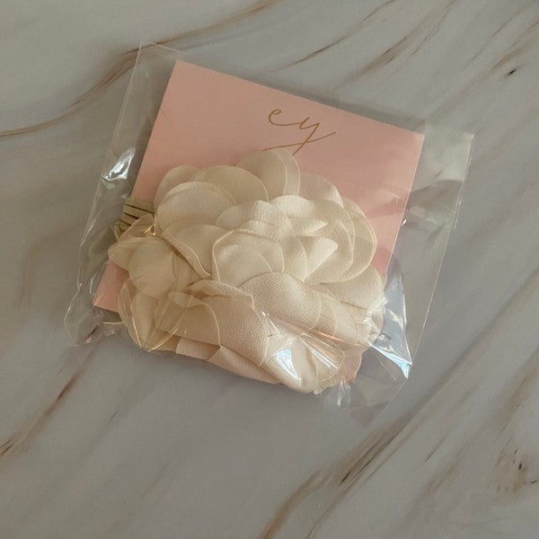 Chiffon Petals Rosette Tie necklace Shop Style & More | Fresh Looks, Everyday Deals & Free Shipping