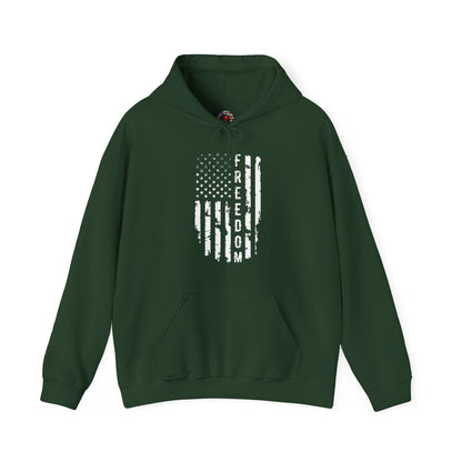 Freedom American Flag Hooded Sweatshirt The Devil's Pickle
