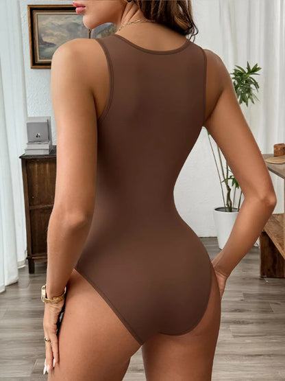 Deep V-Neck Bodysuit See size chart under “more details” The Fashion Celestial