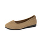 Round Toe Flats Shoes Casual Comfortable Soft Slip On Knit Mesh Shoes For Women See size chart under “more details” The Fashion Celestial