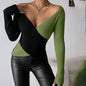 Women's Elegant V-Neck Cross Front Sweater FitiqueFit