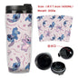 Stitch Stitch animation peripheral double-layer insulated plastic cup two-dimensional cartoon tea cup cold water kettle water cup