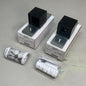 CONTECH (2 PACK) Straight Connector Track Lighting 2"x2" Black Finish LBC22-8-B PayWut