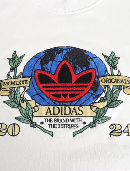 Adidas Olympic Crew - White Denim Exchange