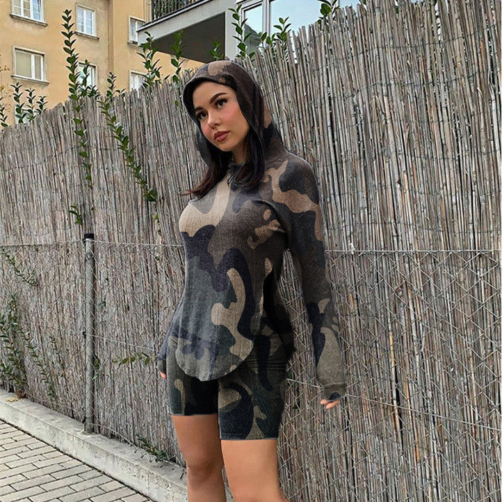 Women's Casual Fashion Hoodie Sports Two Piece Set See size chart under “more details” The Fashion Celestial