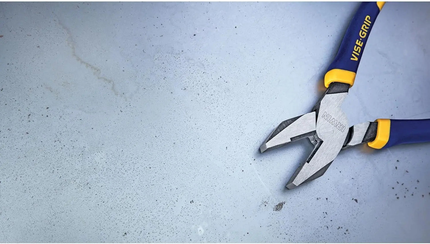 Experience Unmatched Precision with VISE-GRIP North American Lineman's Pliers - 9.5" of Cutting Power