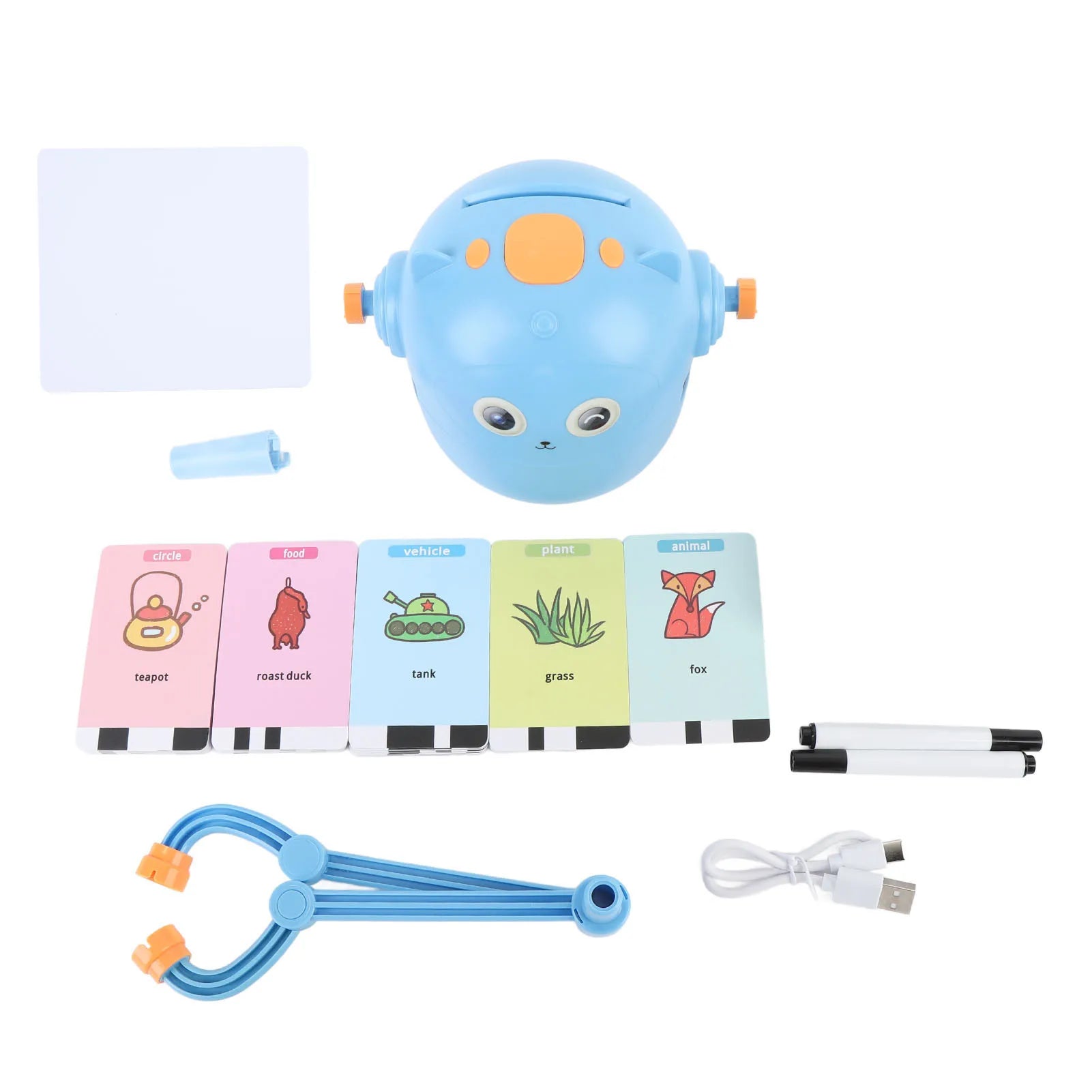Smart Drawing Robot Educational ABS Painting Robot Easy to Operate Safe Interactive with 2 Pens 100 Sheets Cards for Studying New Era Fashion LLc