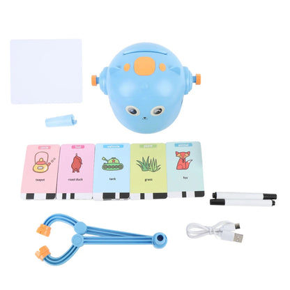 Smart Drawing Robot Educational ABS Painting Robot Easy to Operate Safe Interactive with 2 Pens 100 Sheets Cards for Studying New Era Fashion LLc