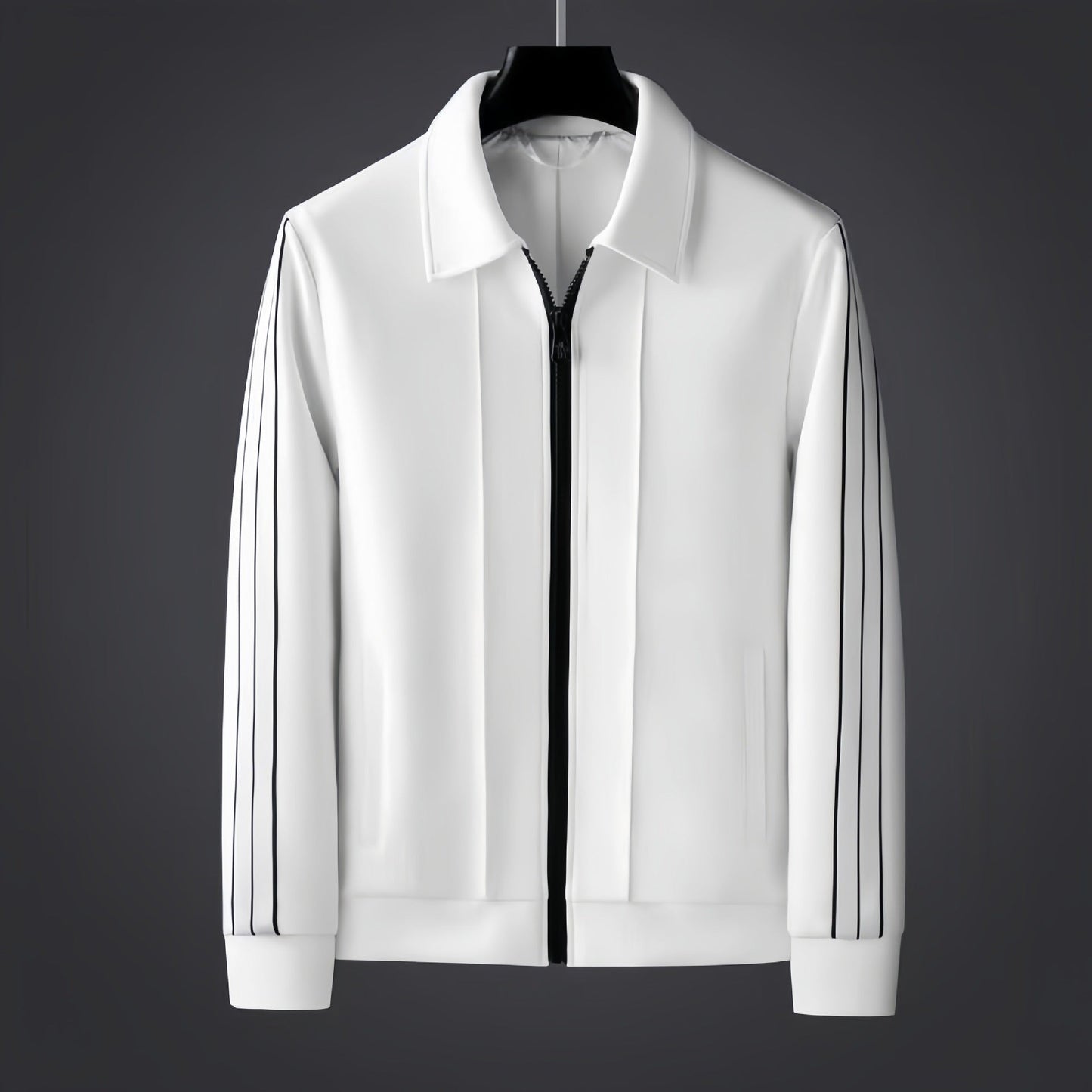 Casual Sports Men's Long-sleeved Cardigan Sweater Baggy Coat Grayceful LLC