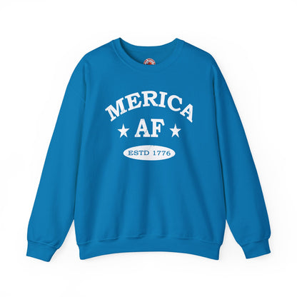 Merica AF Crewneck Sweatshirt The Devil's Pickle