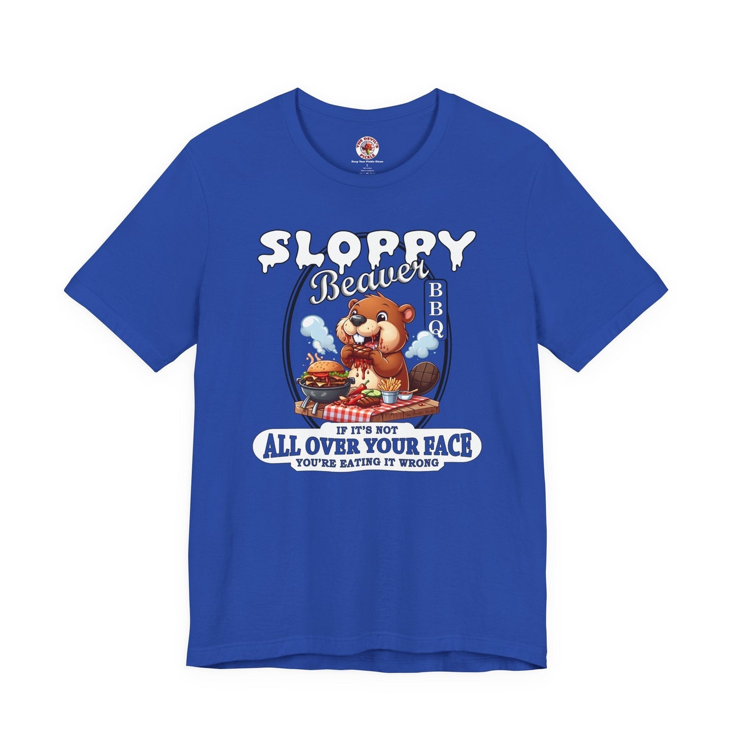 Sloppy Beaver BBQ T-Shirt The Devil's Pickle