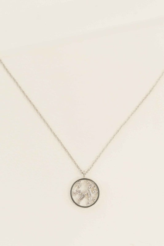 Circle Stone Necklace | Silver Shop Style & More | Fresh Looks, Everyday Deals & Free Shipping