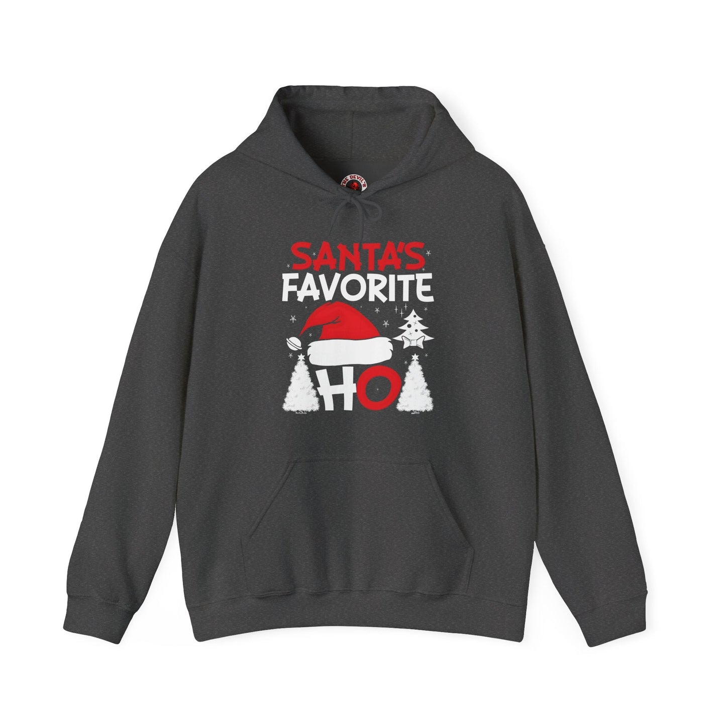 Santa's Favorite Ho Hooded Sweatshirt The Devil's Pickle