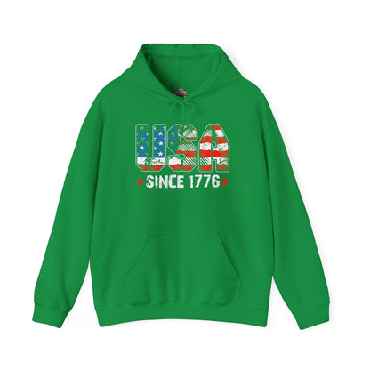 USA Since 1776 Hooded Sweatshirt The Devil's Pickle