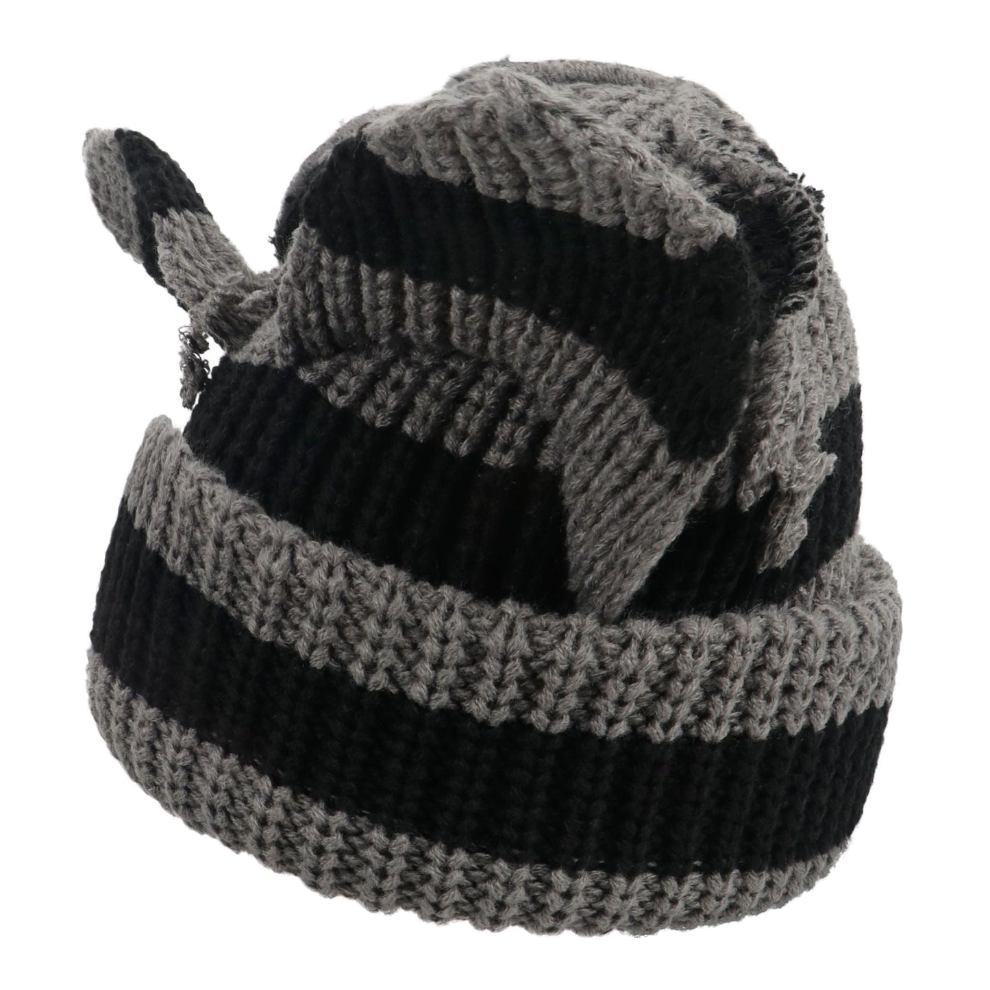 Women’s Thickened Acrylic Knitted Hat with Devil Ears | Cozy Beanie FitiqueFit