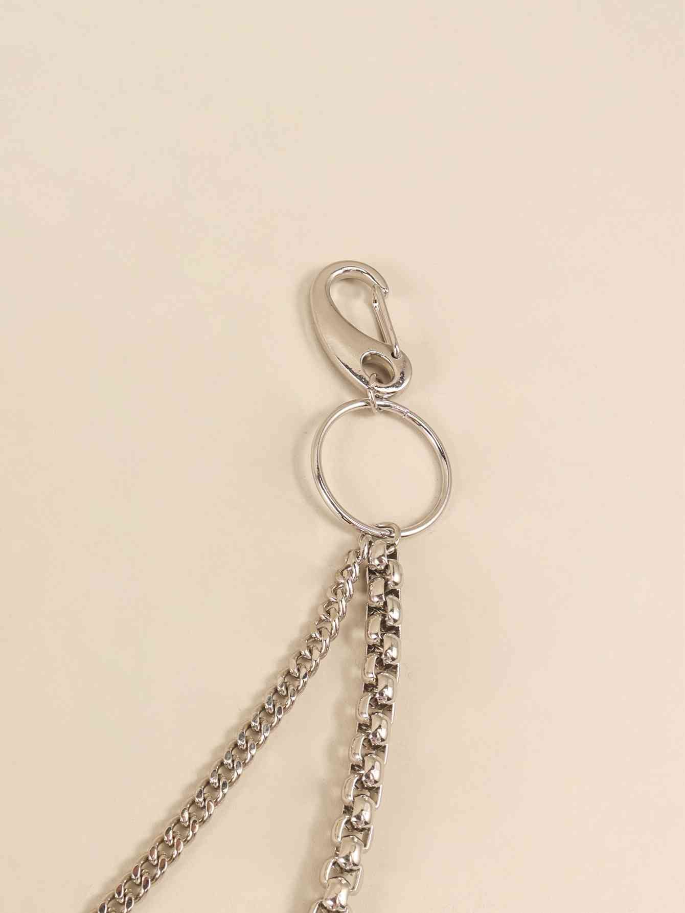 UrbanStyle Double-Layered Metal Chain Belt – Trendy Accessory for Outfit Elevation See size chart under “more details” The Fashion Celestial